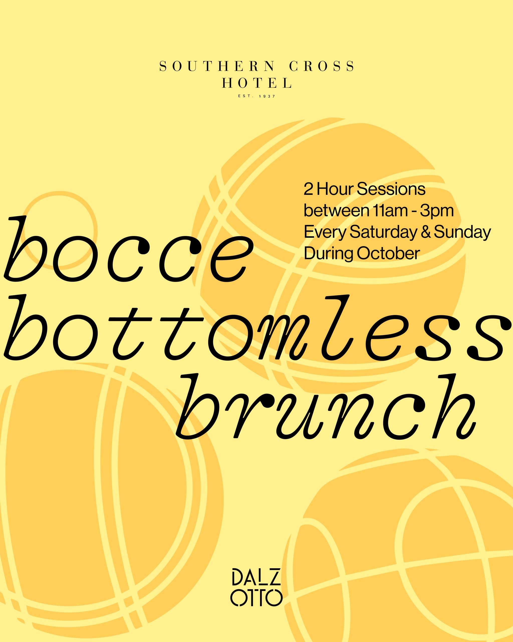 Bocce Bottomless Brunch