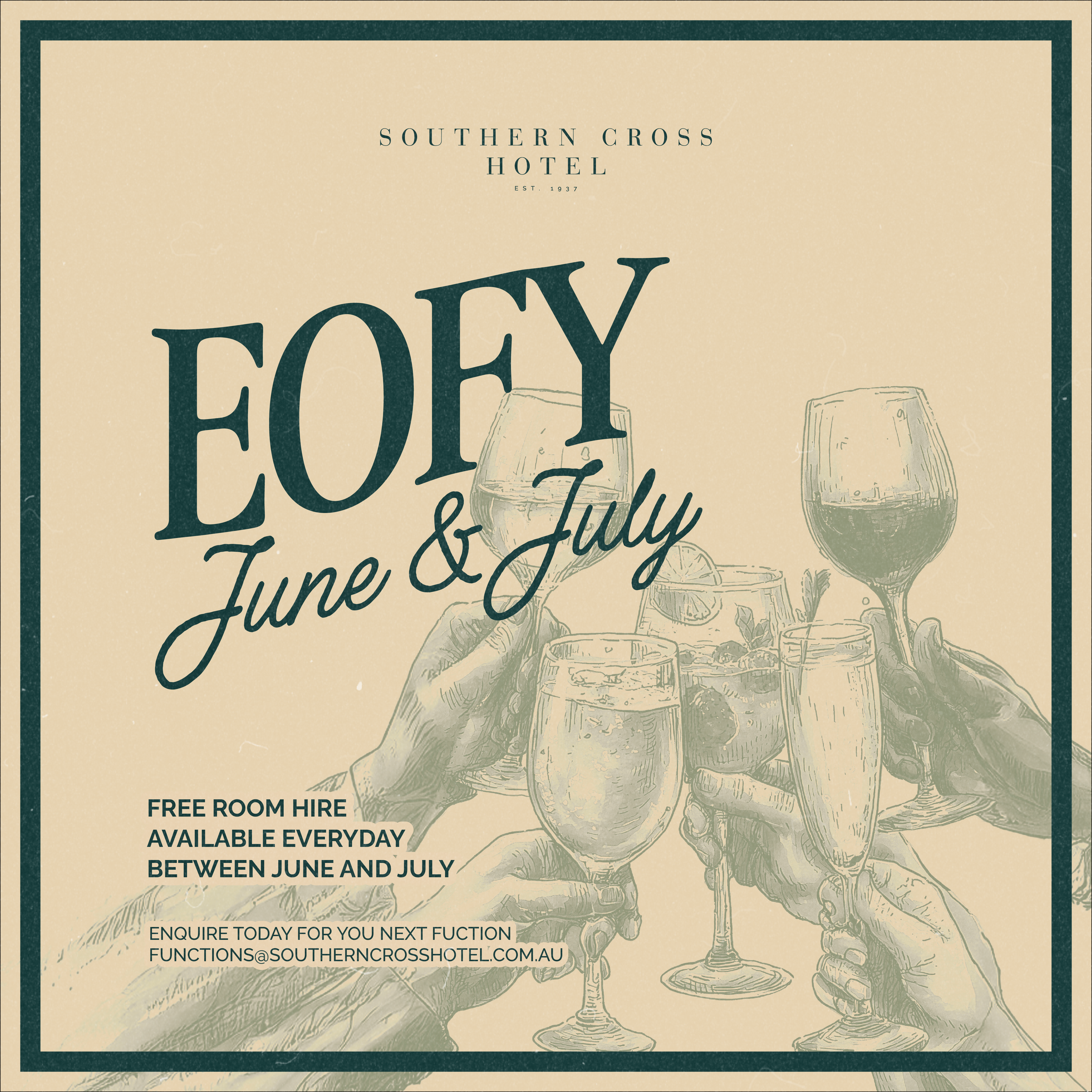 EOFY Function Offer