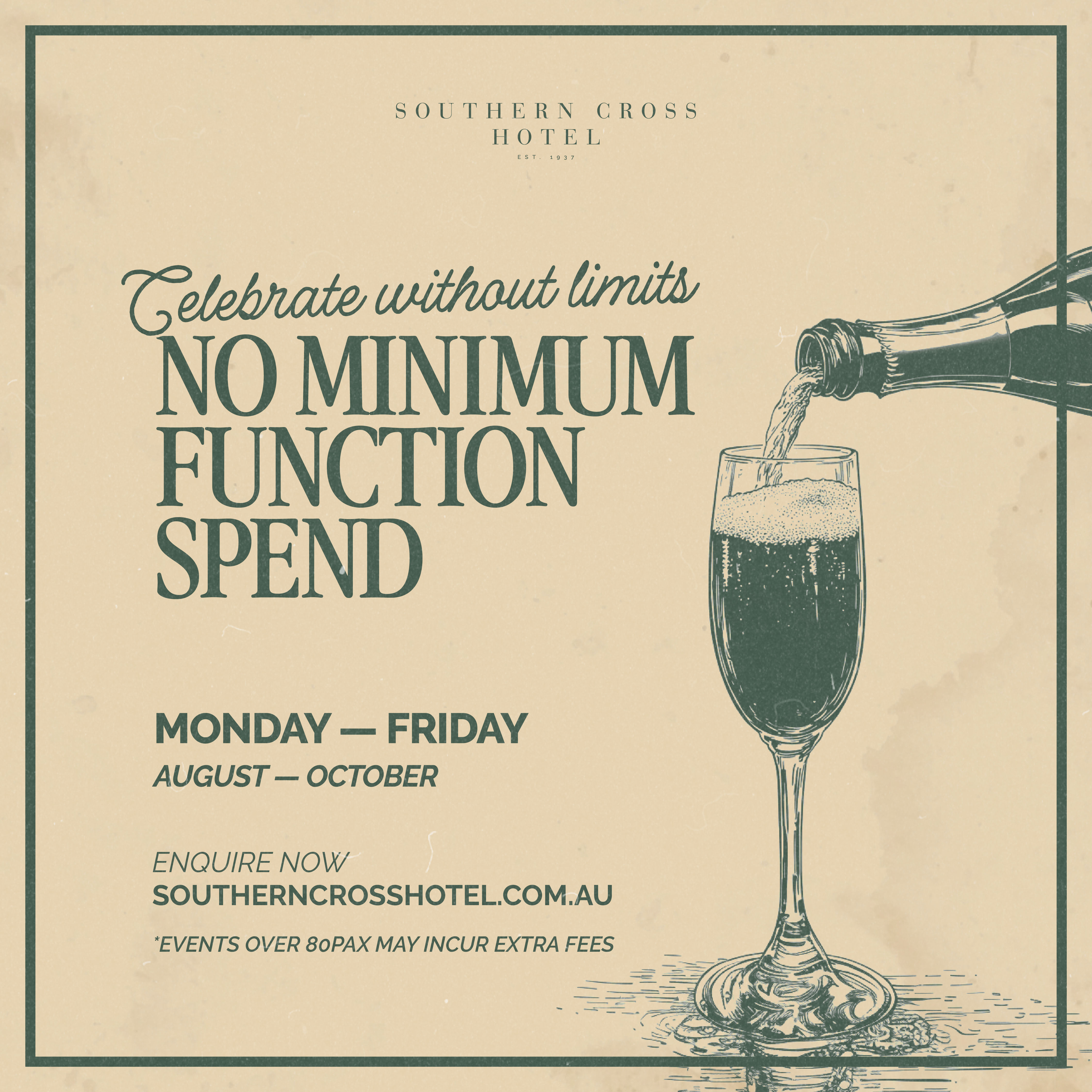 No Minimum Function Spend